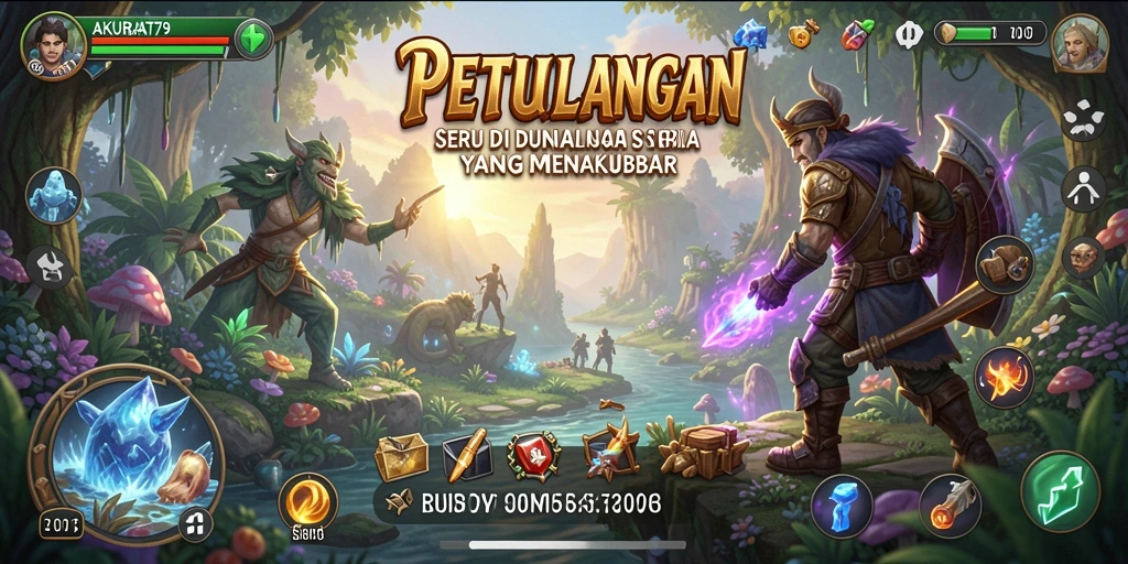 Tangkapan layar gameplay AKURAT79 yang menunjukkan petualangan mendebarkan.
