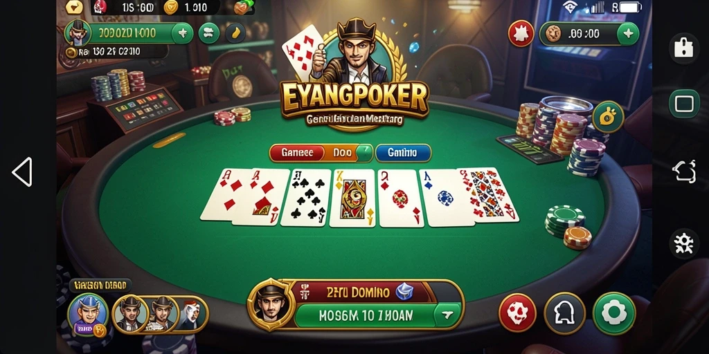 Tampilan gameplay Domino yang menarik dan kompetitif.