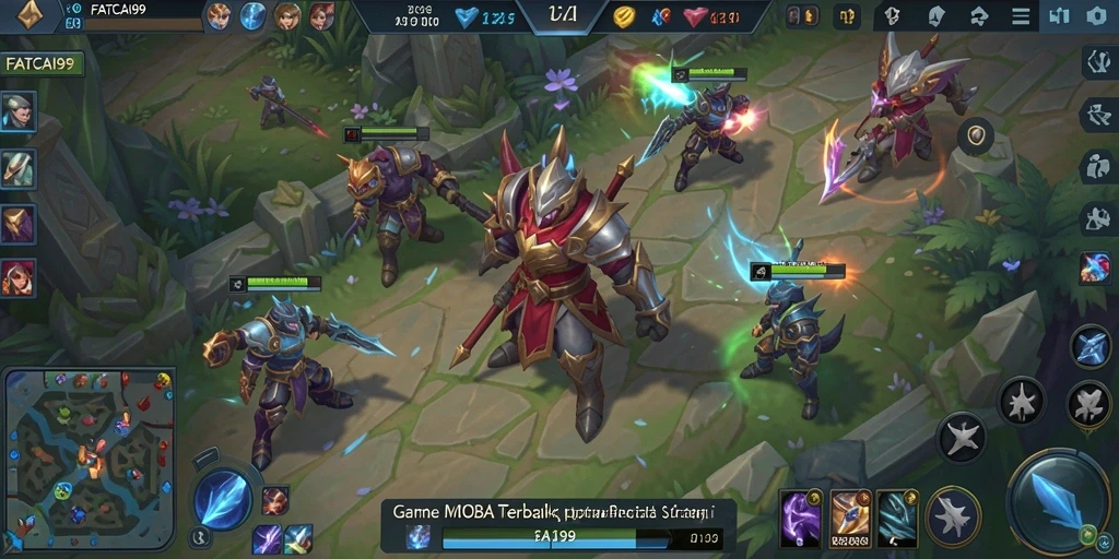 Tampilan gameplay FATCAI99 yang seru dan dinamis di arena pertempuran.