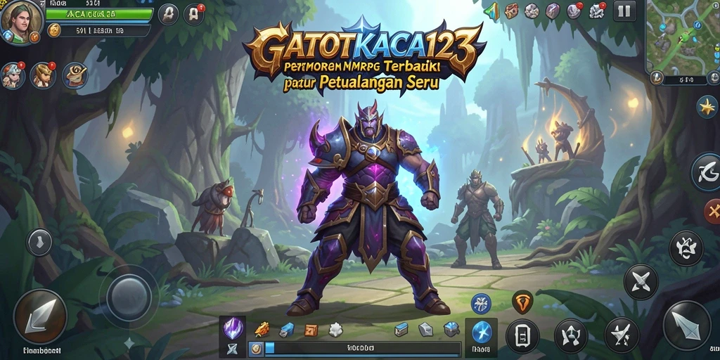 Tampilan menarik dari gameplay GATOTKACA123 dengan pertarungan seru.
