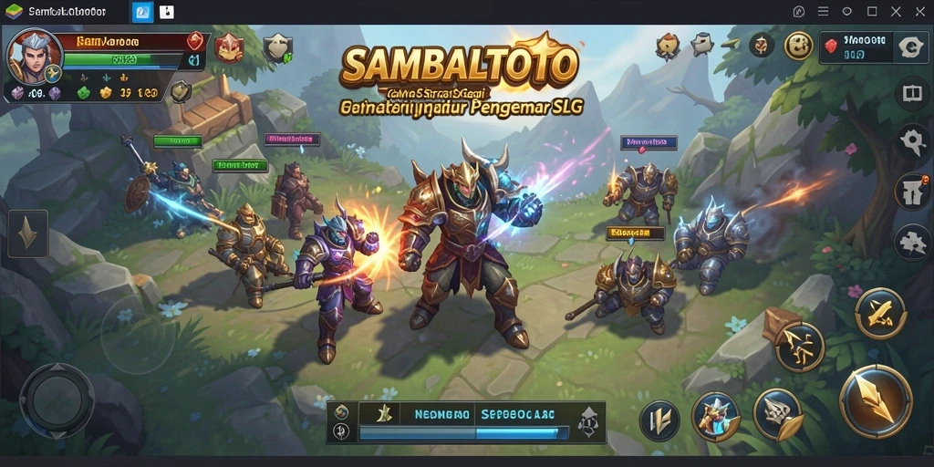 Gameplay menarik dalam SAMBALTOTO menampilkan pertempuran strategis dan pembangunan kerajaan.