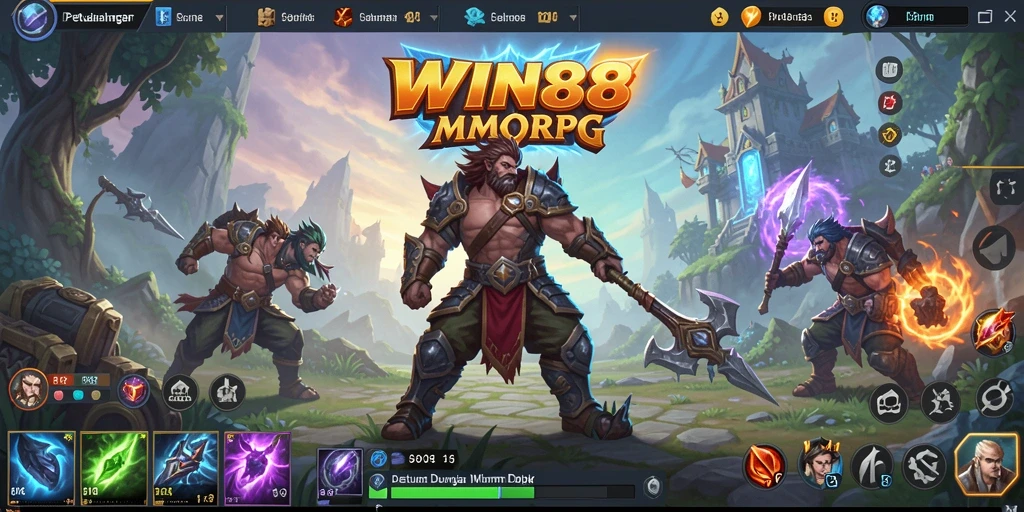 Gameplay WIN88 yang memikat dengan pemandangan fantastis dan pertarungan seru.